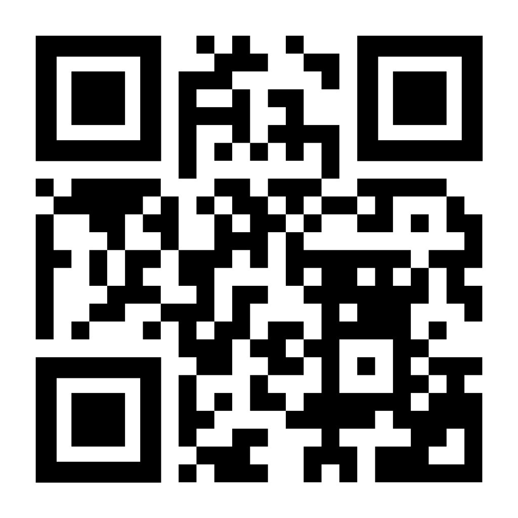 Der QR-Code führt direkt zum Integrationsarbeits-Projekt von Klartext e.V. 